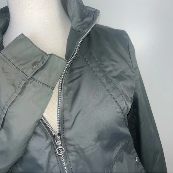 Mexx Cargo Utility Davy’s Gray Lightweight Soft Jacket | Size US M - Picture 4 of 11